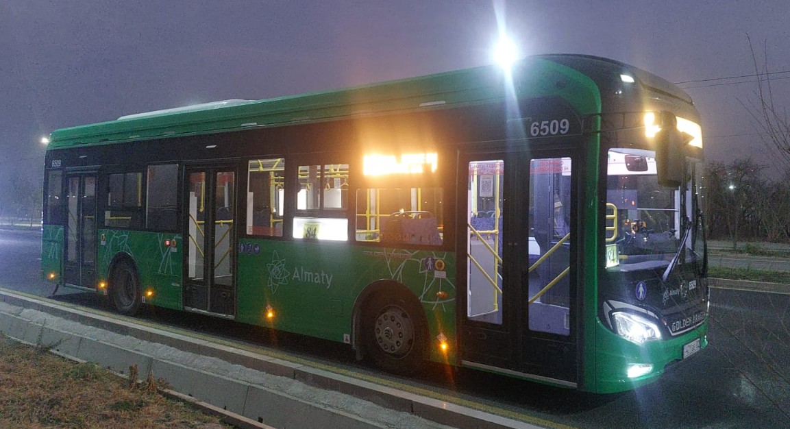 Алматыэлектротранс запускает новый автобусный маршрут №84